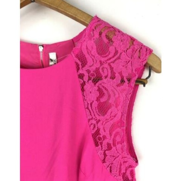 ARA Dress Size Small Pink Lace - Picture 6 of 8